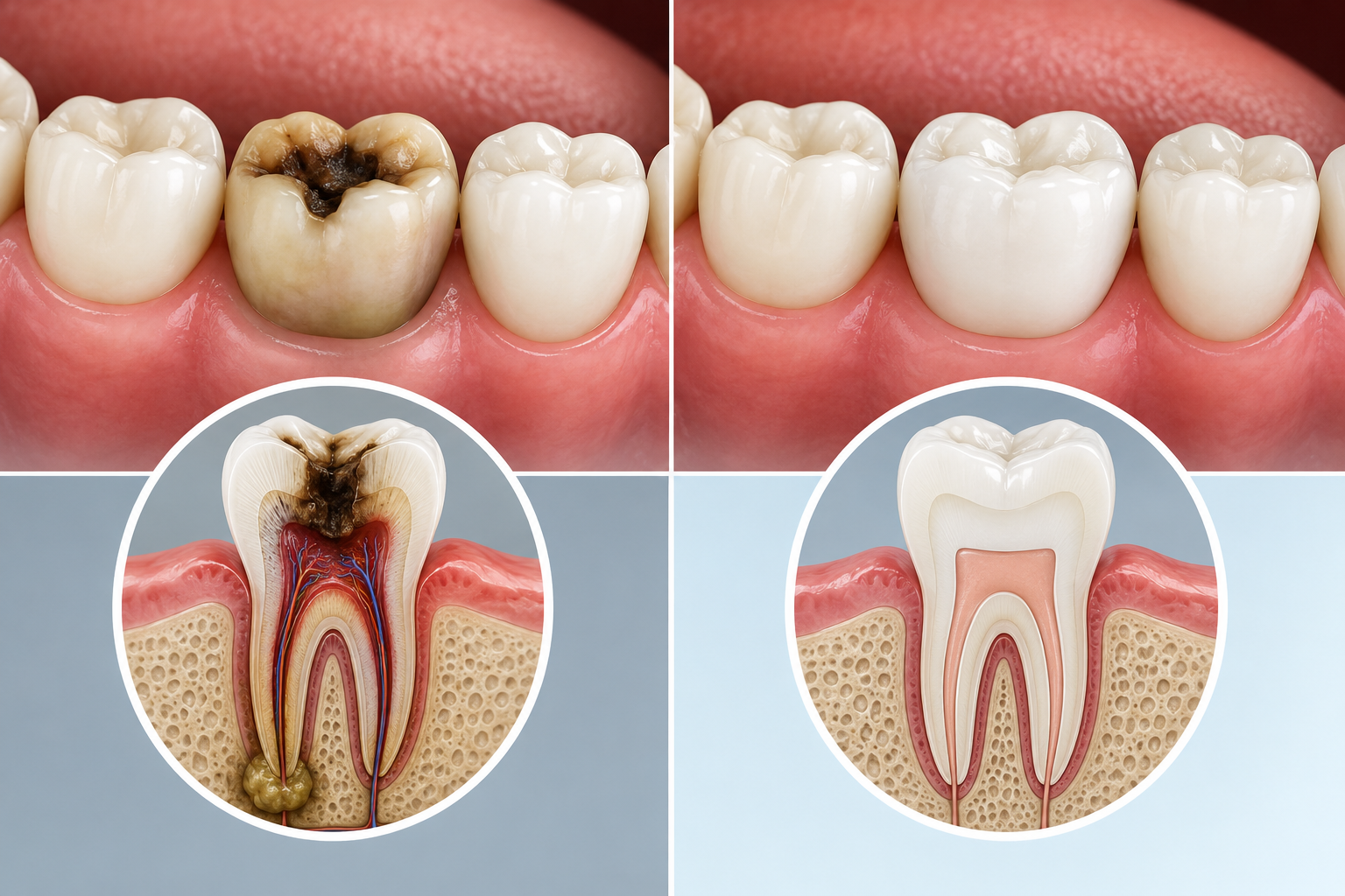 before after root canal